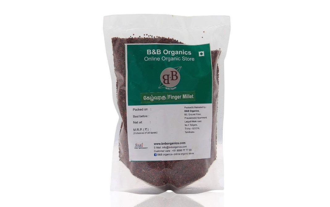 B&B Organics Finger Millet    Pack  1 kilogram